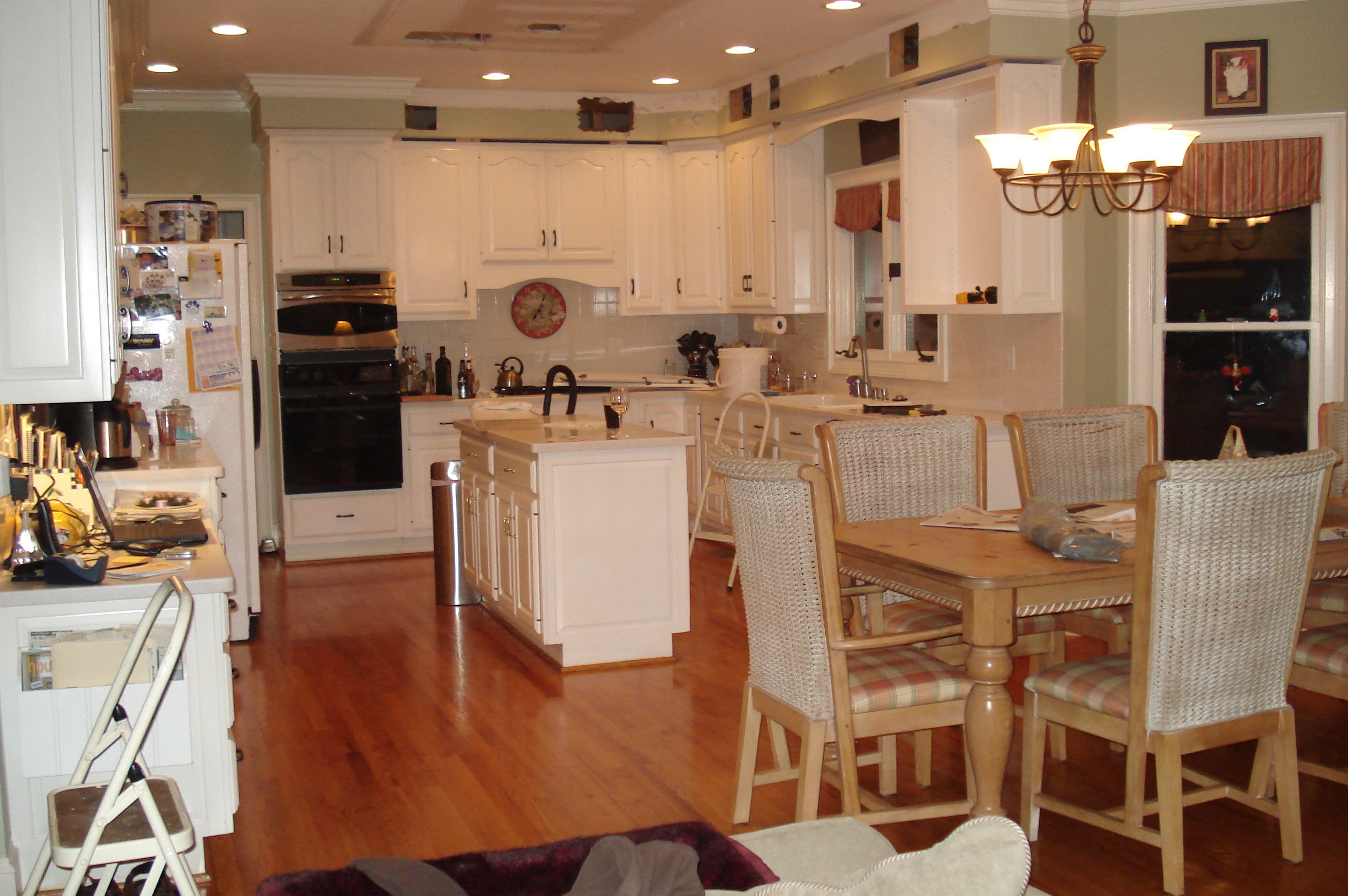 Kitchen remodel before picture-Allen David Cabinetry-(980) 722-9186